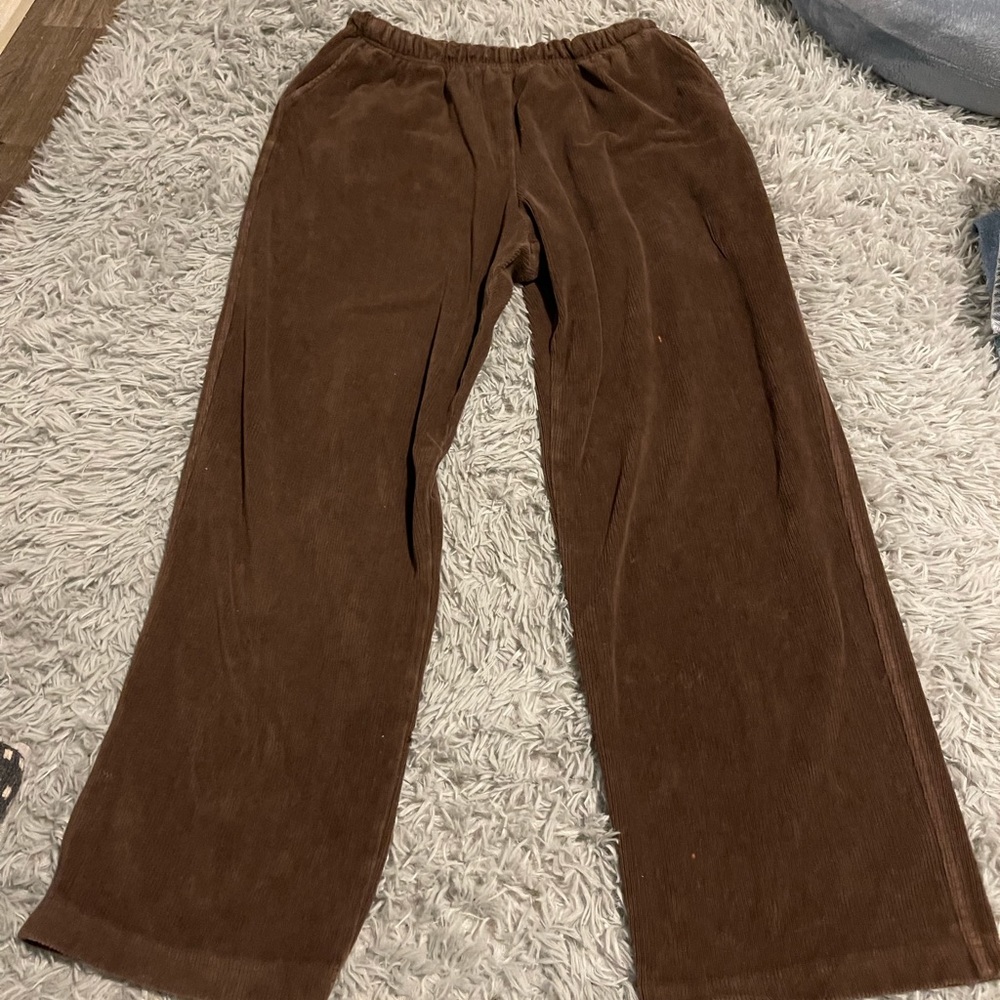 Corduroy brown pants